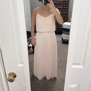 Light Pink Bridesmaid Dress Size 6